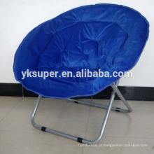 Amostra grátis cadeiras duplas redondas para adultos cadeira de lua barato ao ar livre